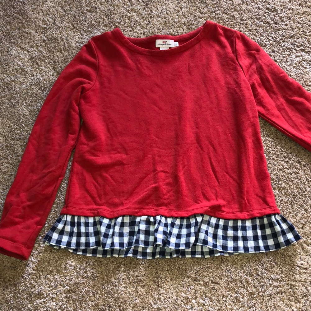 Vineyard Vines peplum top